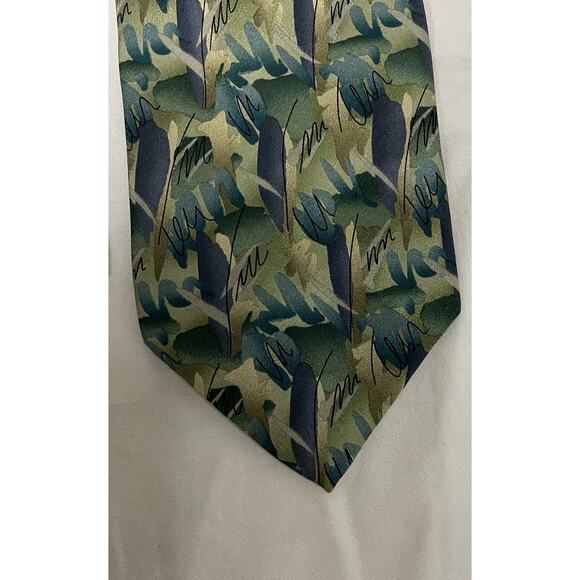 j garcia silk tie Mens Limited Edition Oak Tree 2005 Collection Forty - Picture 6 of 14